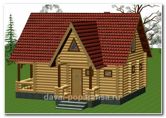 Как построить баню из бруса своими руками