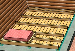 Как сделать пол в бане своими руками