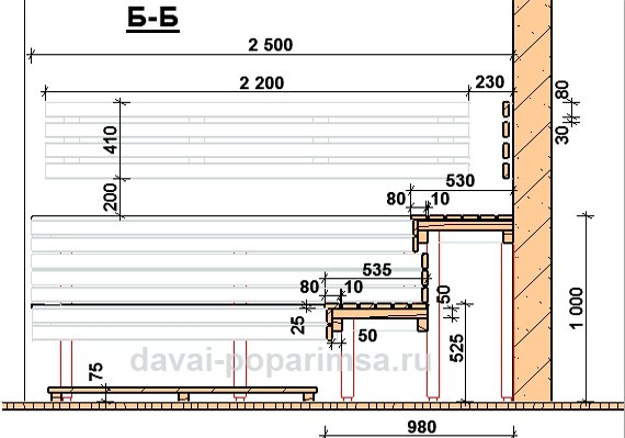 Как сделать полки для бани своими руками Как сделать полки для бани своими руками