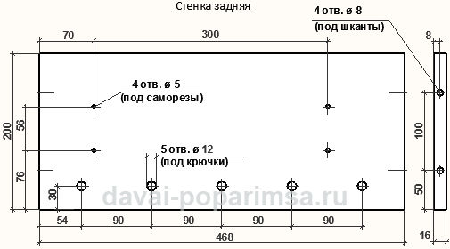 Полка настенная своими руками для бани – делаем по чертежам